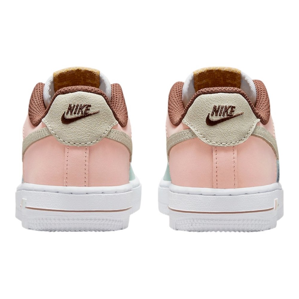 Nike Air Force 1 Low LV8 PS Shoes Sneakers DX3728-100 White Kids - Picture 9 of 10